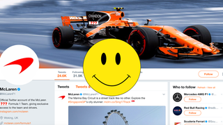 Everything Is Totally Fine On McLaren-Honda’s Twitter, Why Do You Ask